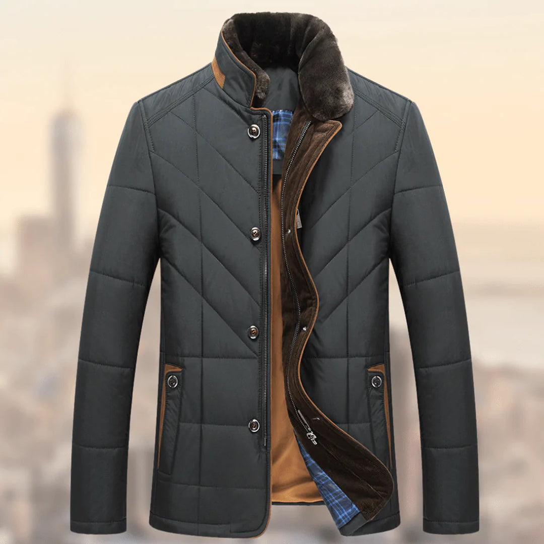 Thermal Men's Parka Coat - Warm Winter Outerwear