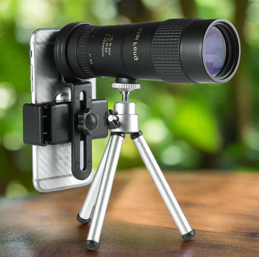 Waterproof 10x Magnification Outdoor Monocular Telescope - Halri