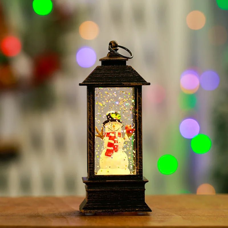 Traditional Festive Glass Lantern