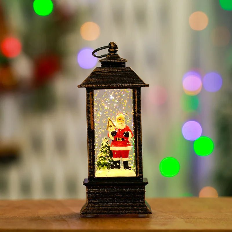 Traditional Festive Glass Lantern