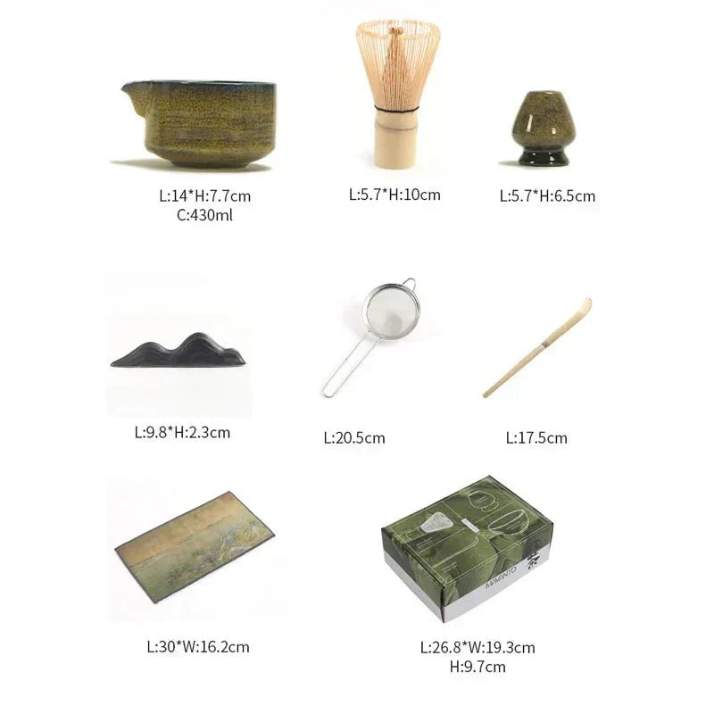 Traditional Japanese Matcha Tea Starter Kit