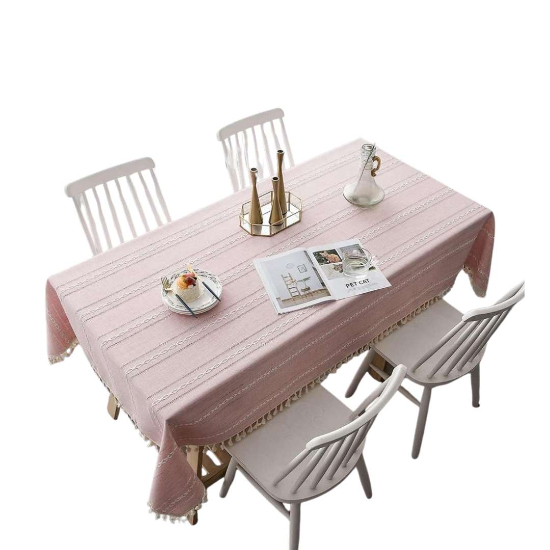 Classic Natural Fiber Table Cover - Halri