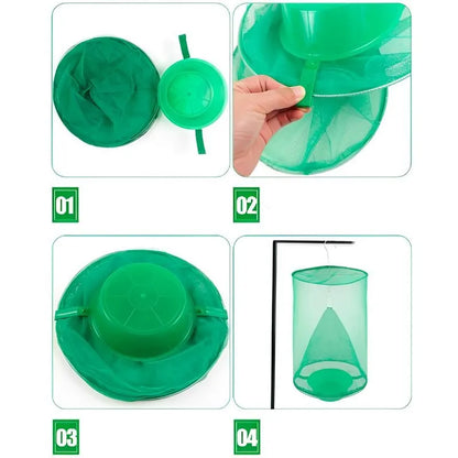 Natural Outdoor Fly Catcher | Safe, Chemical-Free & Reusable Trap