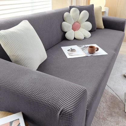 Elastic Sofa Slipcover for 3-Seater Couch