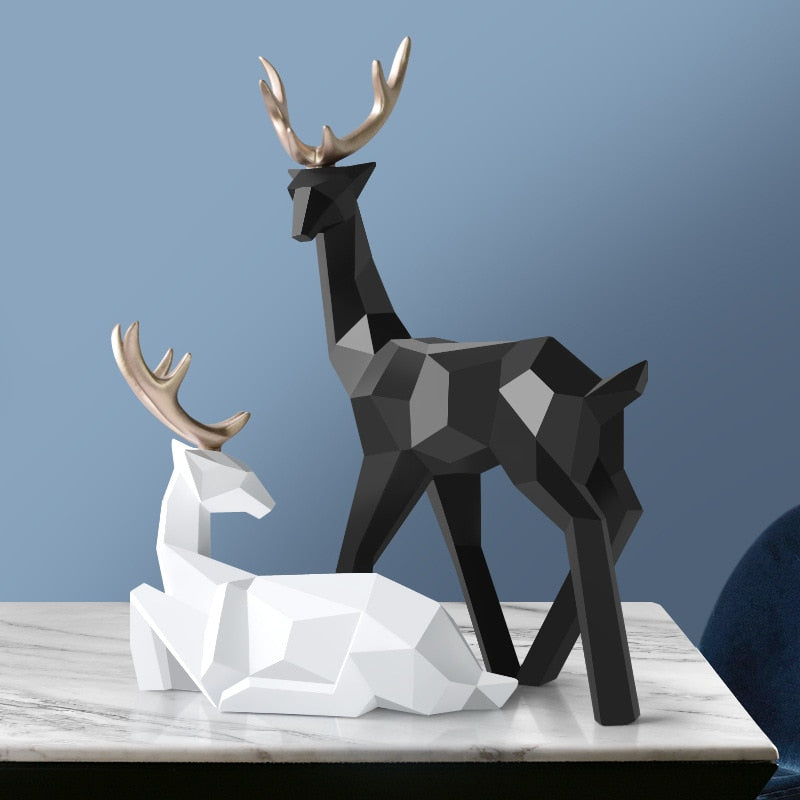 Majestic Deer Statue Figurine