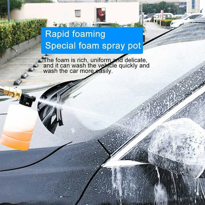 Portable Power Washer with Rechargeable Batteries for Outdoor Use