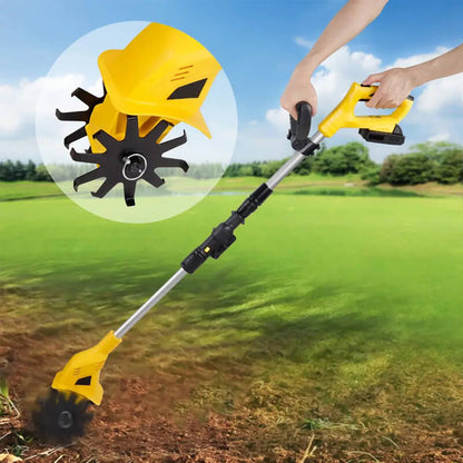 Portable Battery Powered Garden Tiller