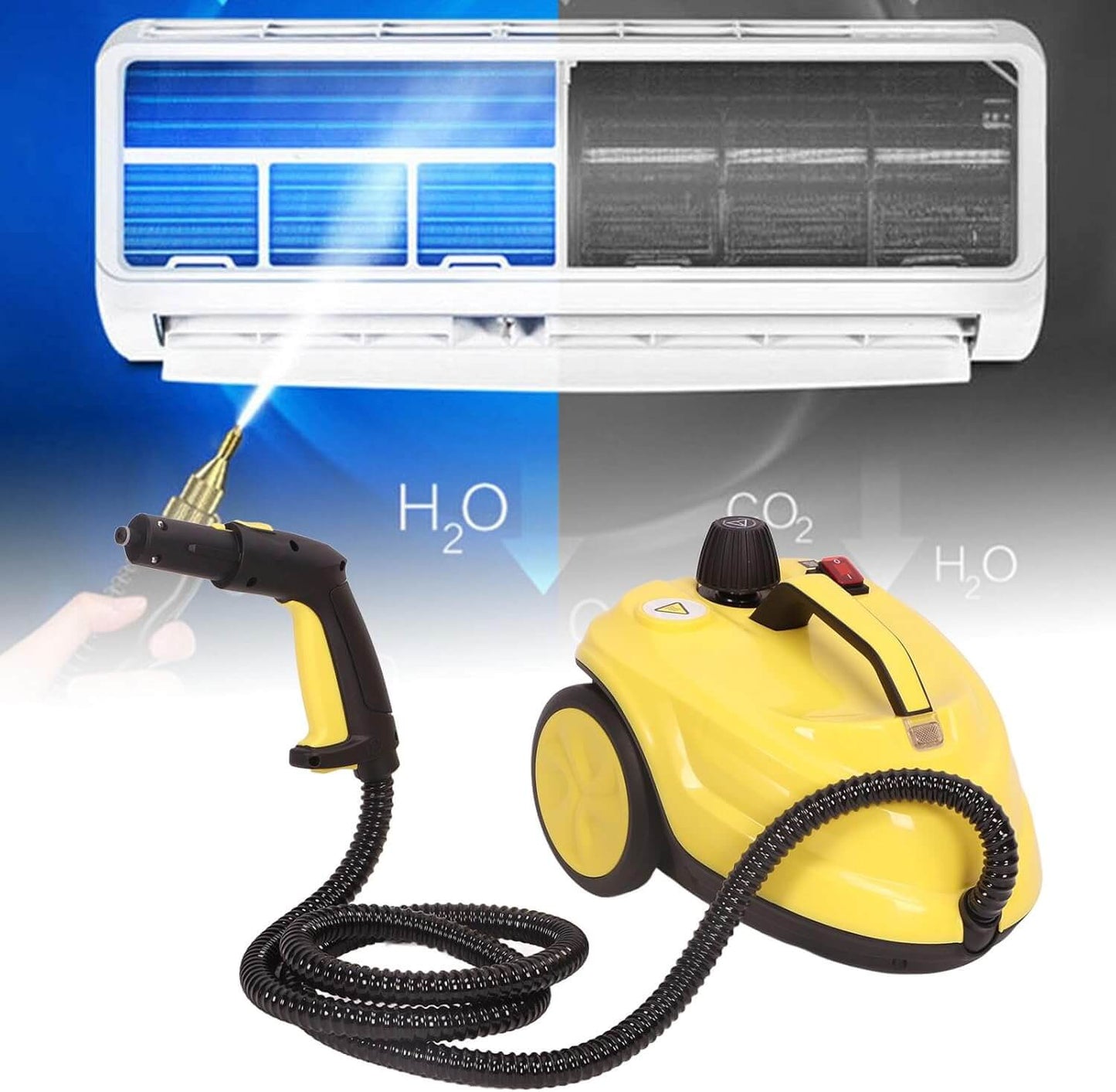 Portable Heavy Duty Steam Cleaner for Home and Car