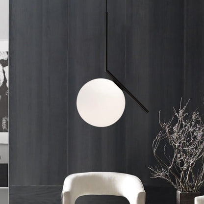Glass Ball Pendant Light