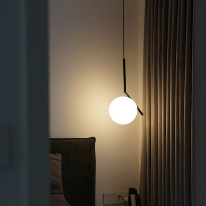 Glass Ball Pendant Light