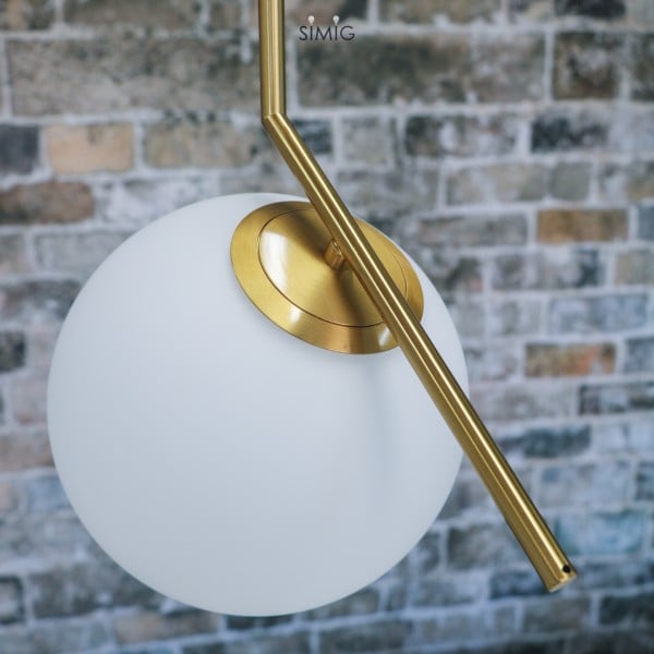 Glass Ball Pendant Light