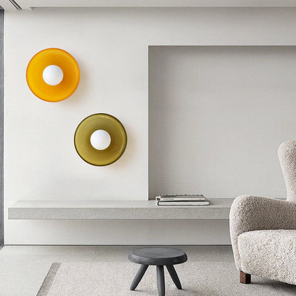 Sleek Circular LED Ceiling Lamp