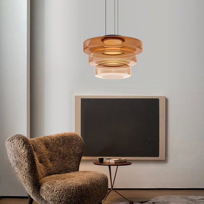 Stylish Glass Pendant Light in Modern Design - Halri