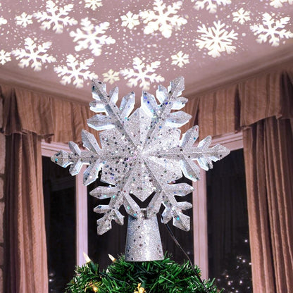 Colorful LED Snowflake Christmas Tree Ornament - Halri