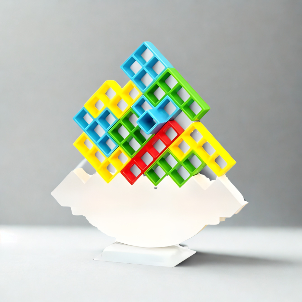 Fun Colorful Magnetic Stacking Block Game
