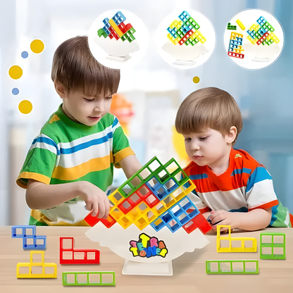 Fun Colorful Magnetic Stacking Block Game