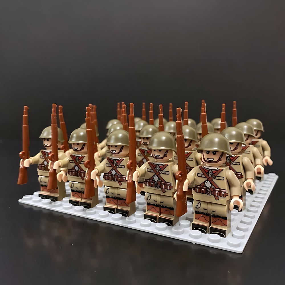 Action Army Figure Building Blocks Toy Kit - Halri