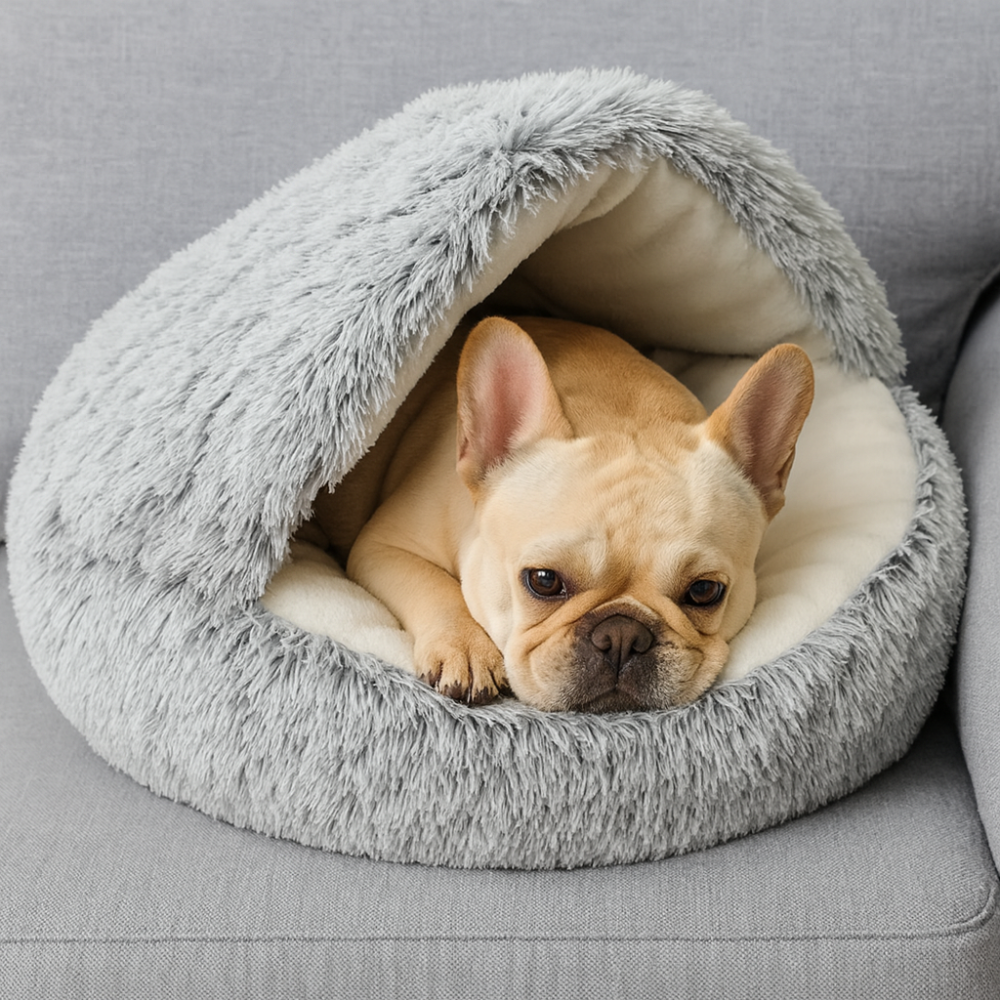 Cozy Pet Plush Hideaway Dog House - Halri