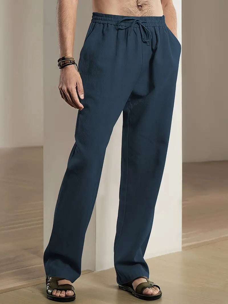 Relaxed Fit Summer Pants For Men
