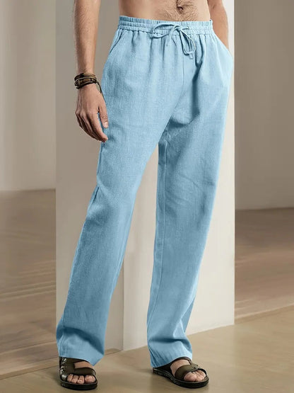 Relaxed Fit Summer Pants For Men