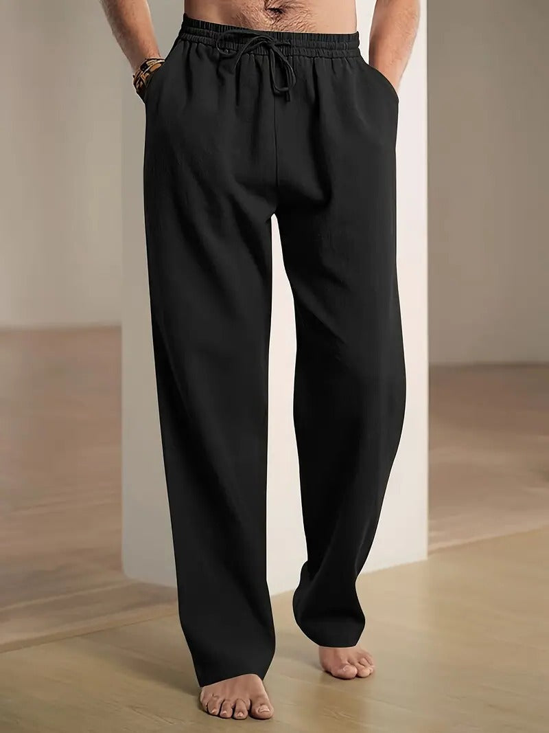 Relaxed Fit Summer Pants For Men