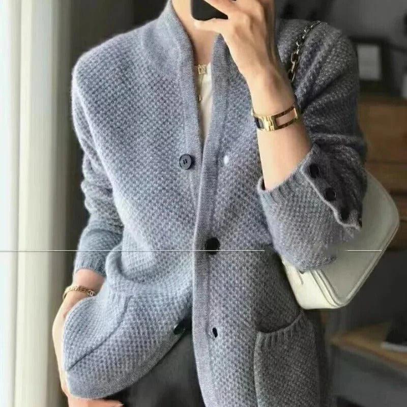 Classic Fit Knit Blazer Jacket
