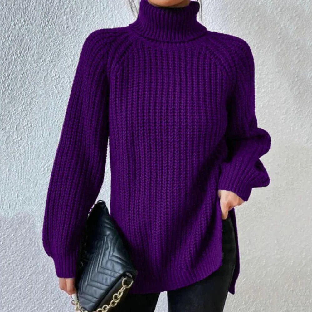 High Neck Winter Sweater