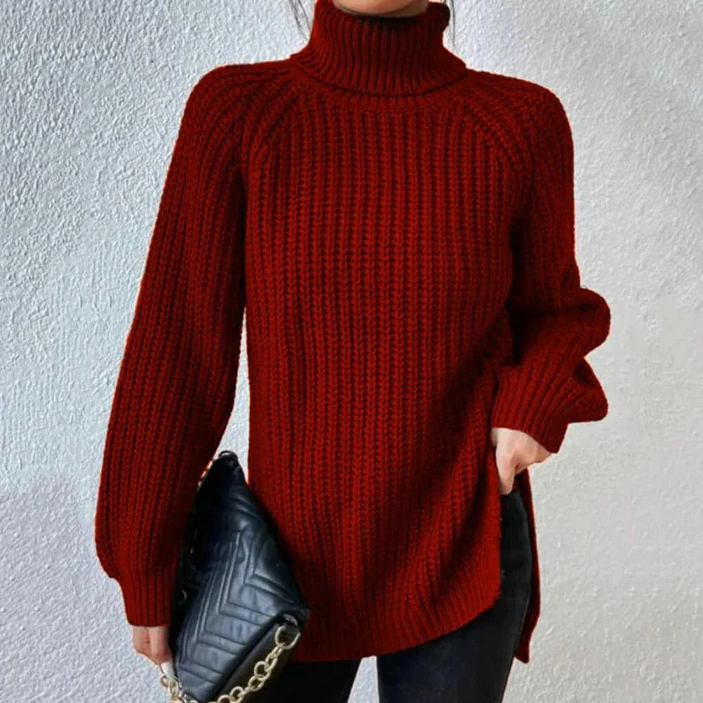 High Neck Winter Sweater