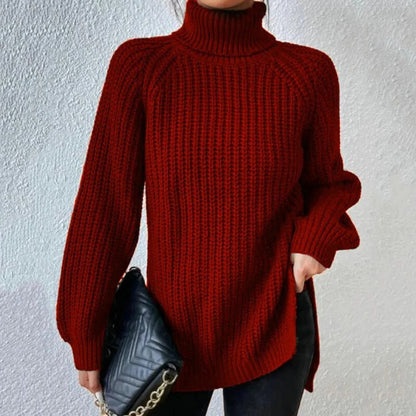High Neck Winter Sweater
