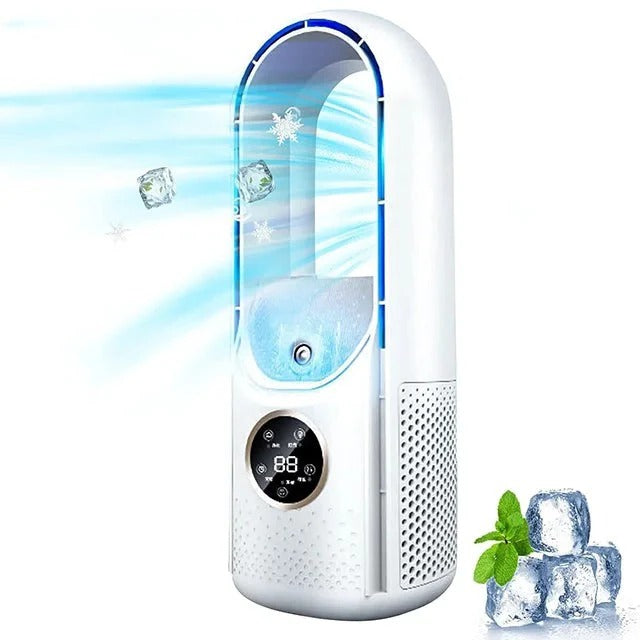 Compact Personal Space Cooler Fan Quiet Air Conditioner