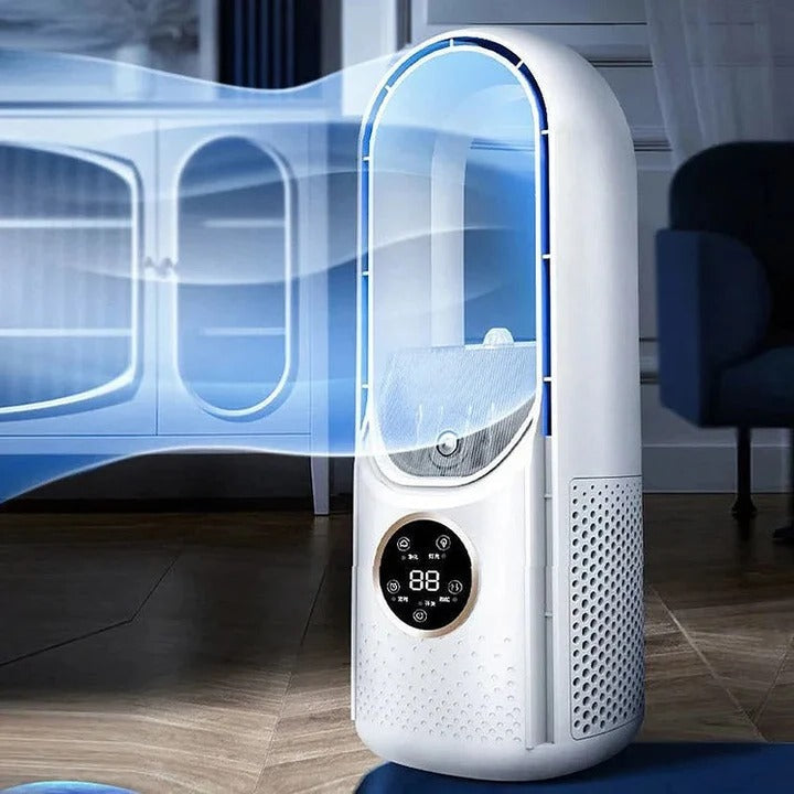 Compact Personal Space Cooler Fan Quiet Air Conditioner