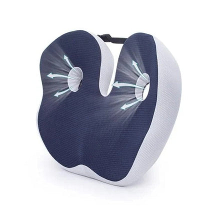 Ergonomic Back Support Cushion for Office Chair Relief
