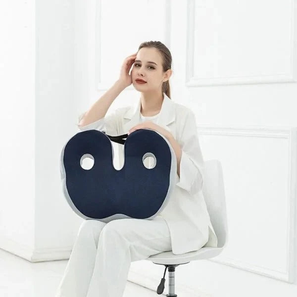 Ergonomic Back Support Cushion for Office Chair Relief