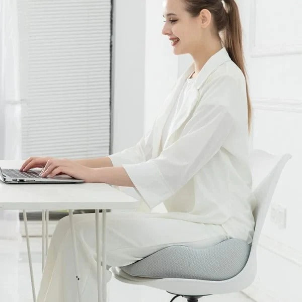 Ergonomic Back Support Cushion for Office Chair Relief