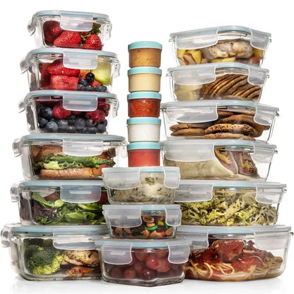 Large 35-Piece Kitchen Storage Container Set - Halri
