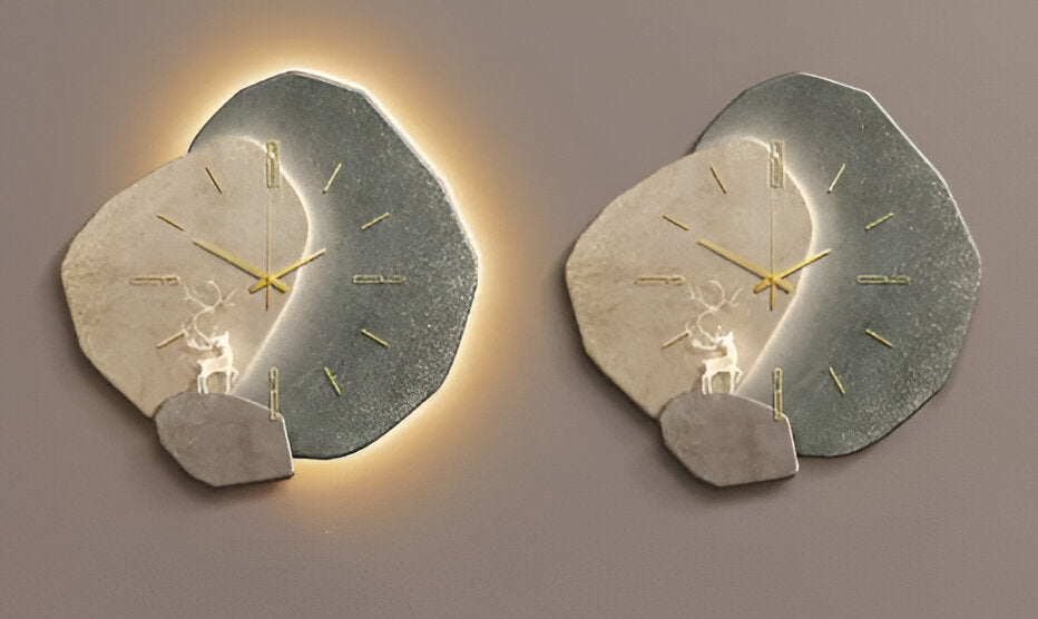 Simple Round Home Clock