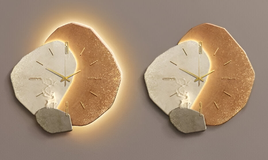 Simple Round Home Clock