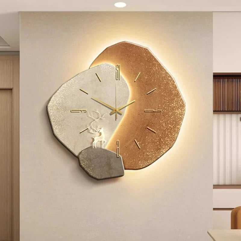 Simple Round Home Clock