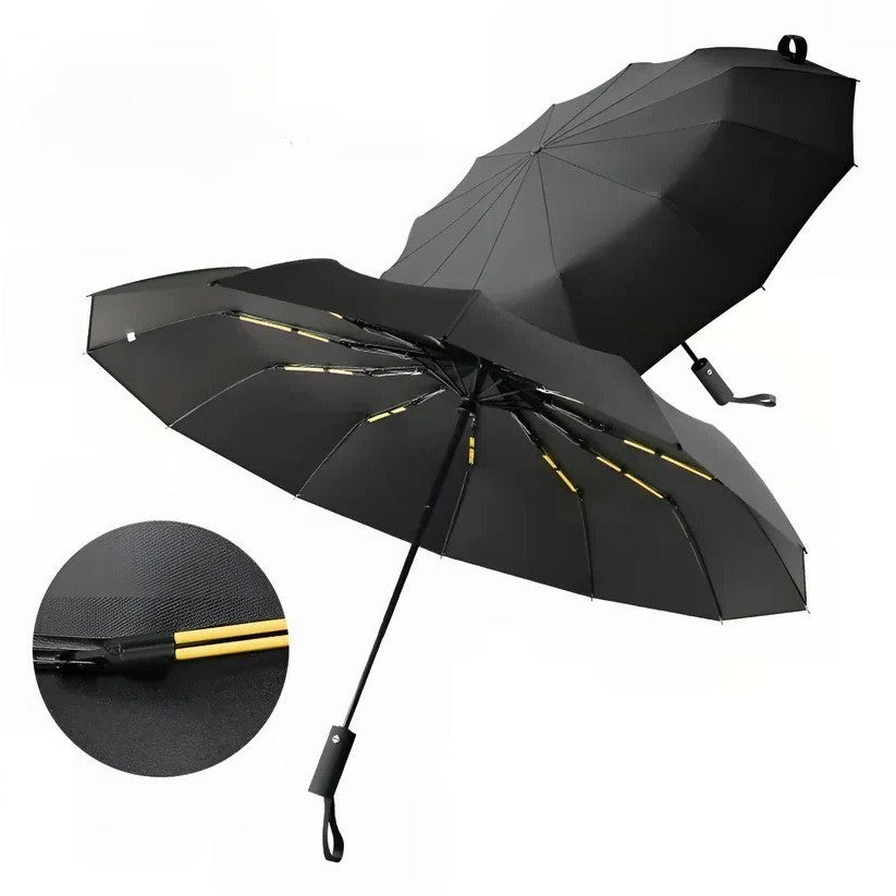 Green Waterproof Compact Umbrella