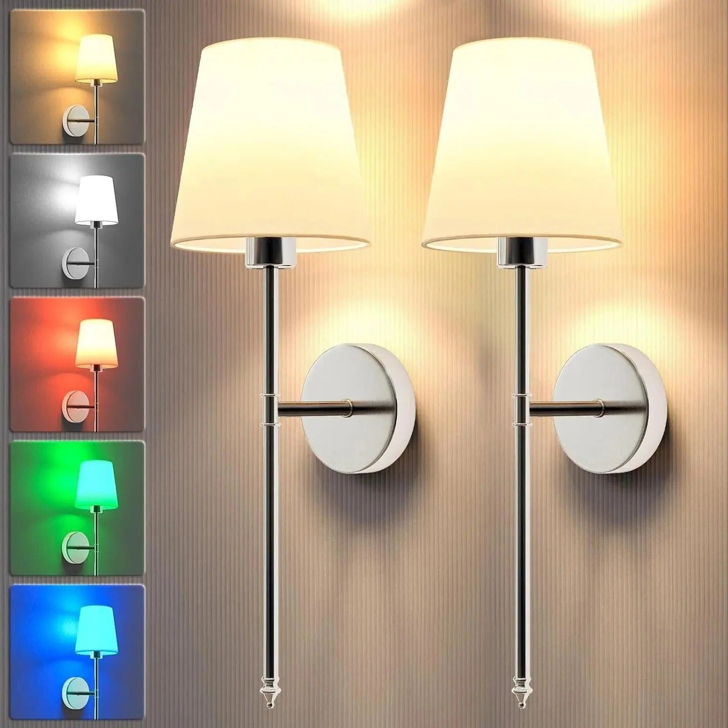 Cordless LED Room Lights