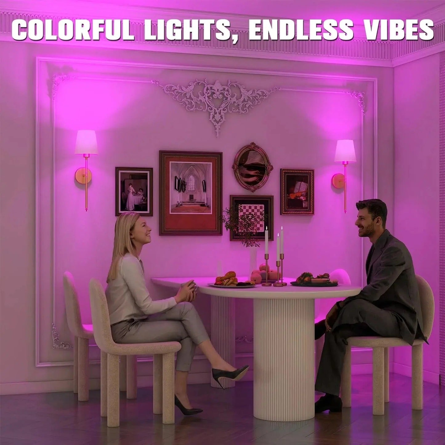 Cordless LED Room Lights