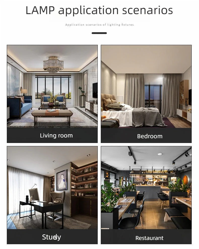 Cordless LED Room Lights