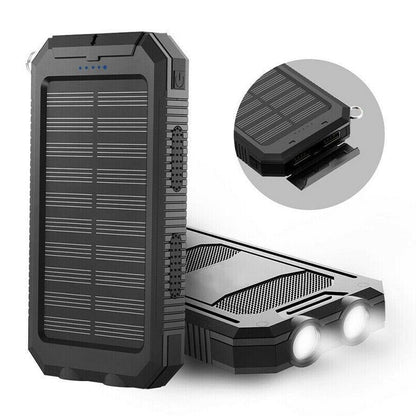 Waterproof Portable Solar Power Bank Charger - Halri