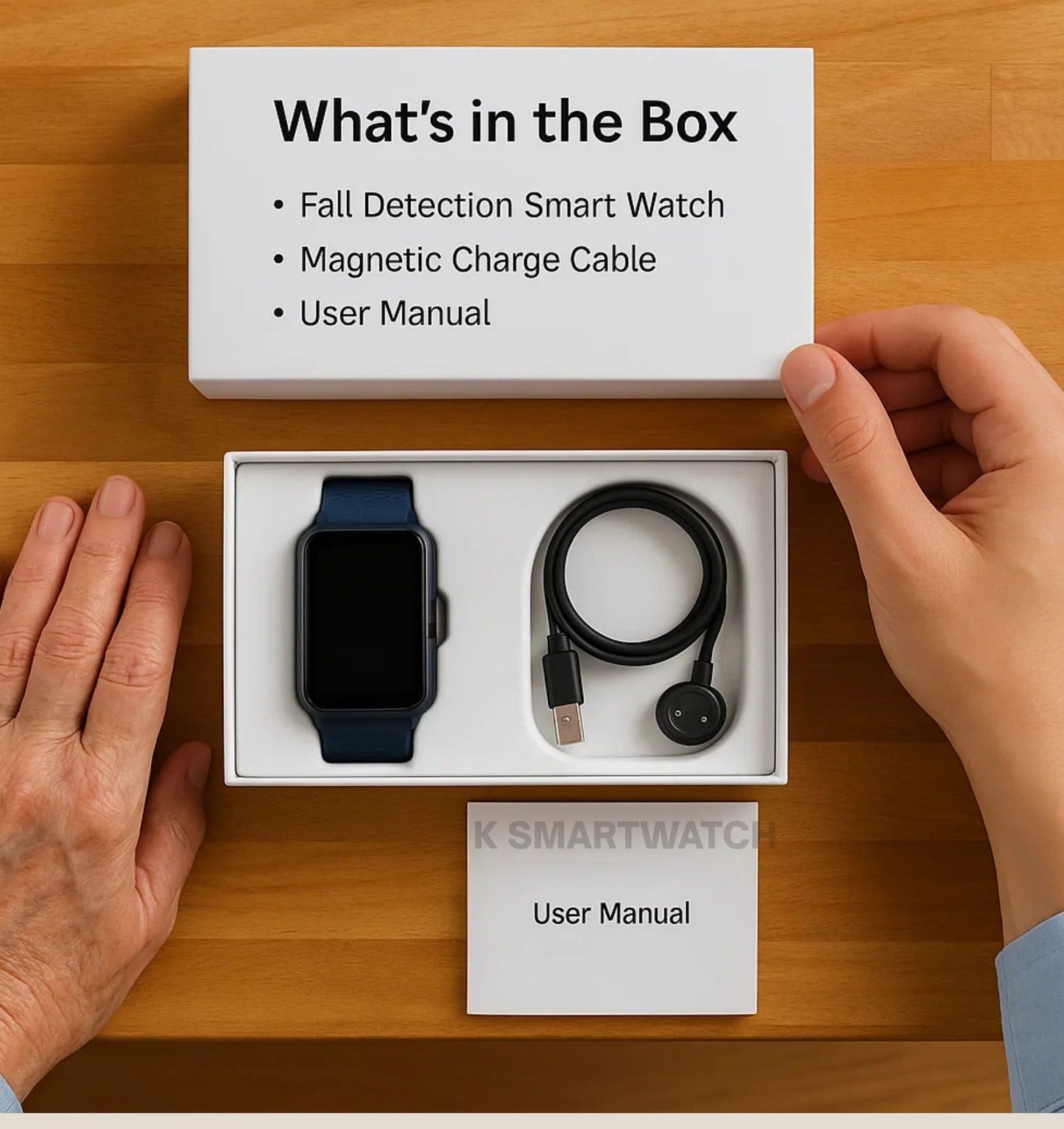 Elderly Alert GPS Smart Watch