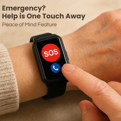Elderly Alert GPS Smart Watch