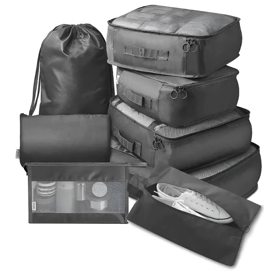 Compact 7 Piece Travel Packing Cube Set - Halri