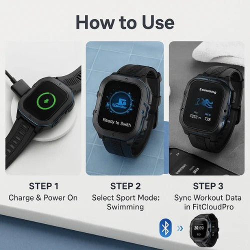 Durable Fitness Tracker Watch