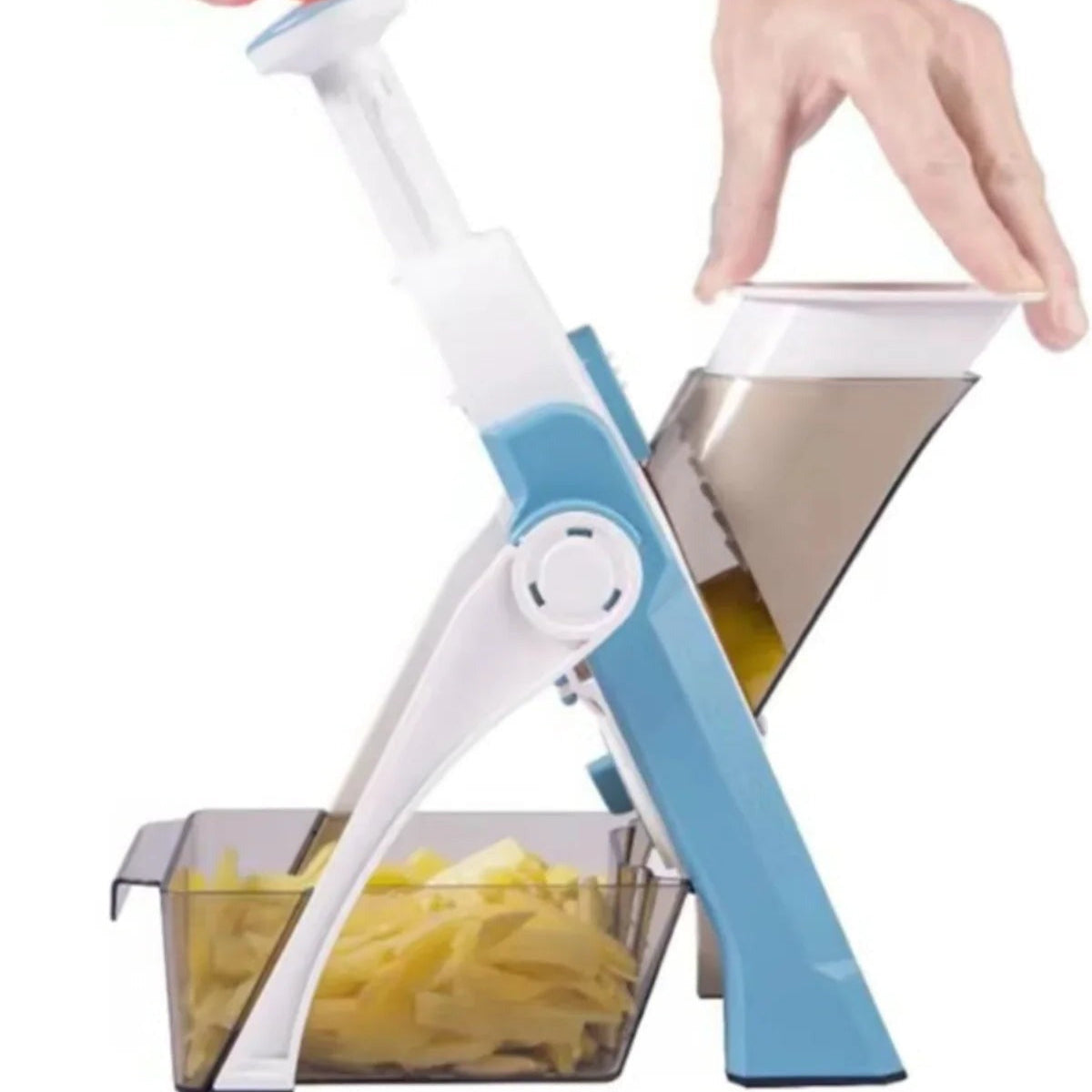 Multi-Function Veggie Cutter with Storage Tray - Halri