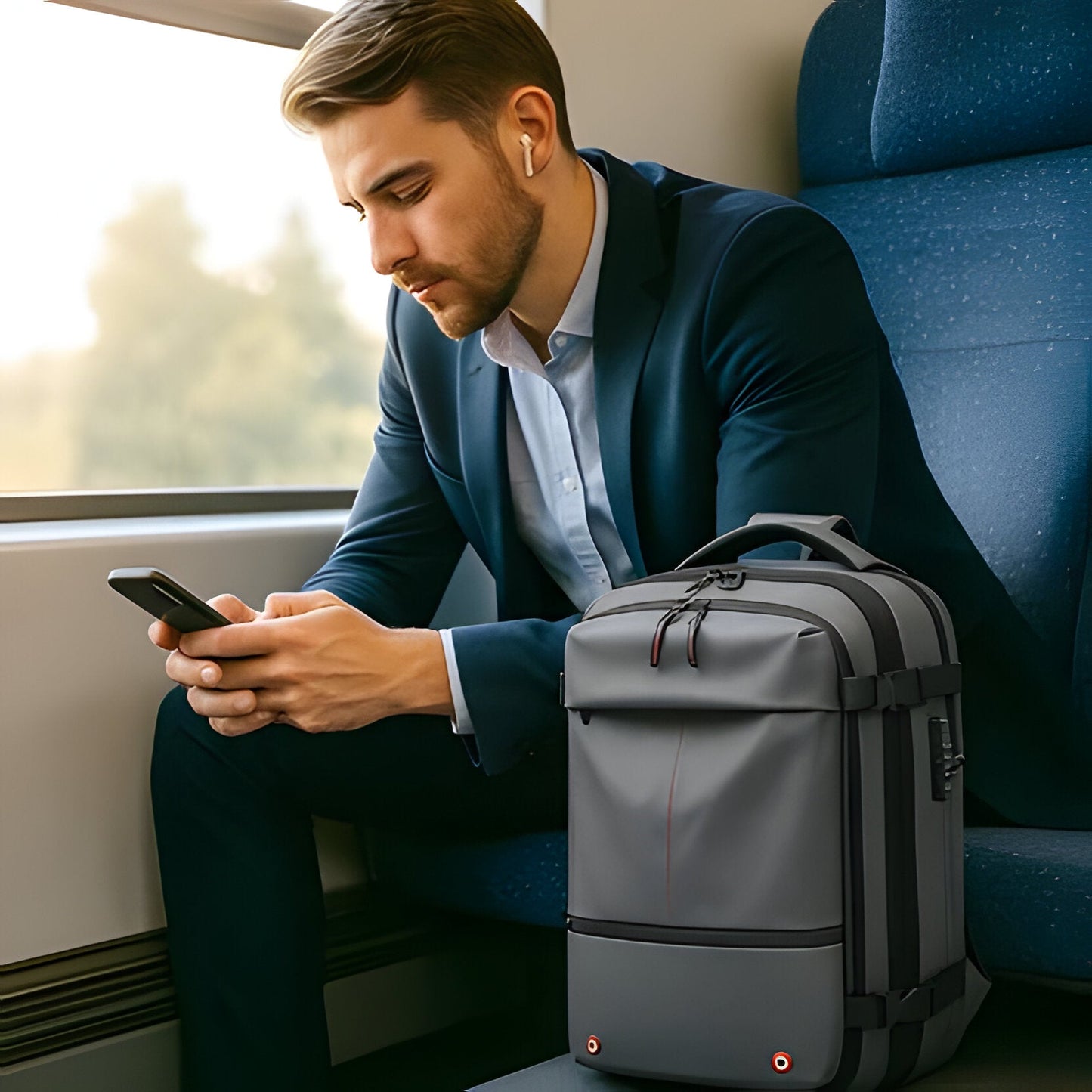 Organized Backpack with Inner Storage System