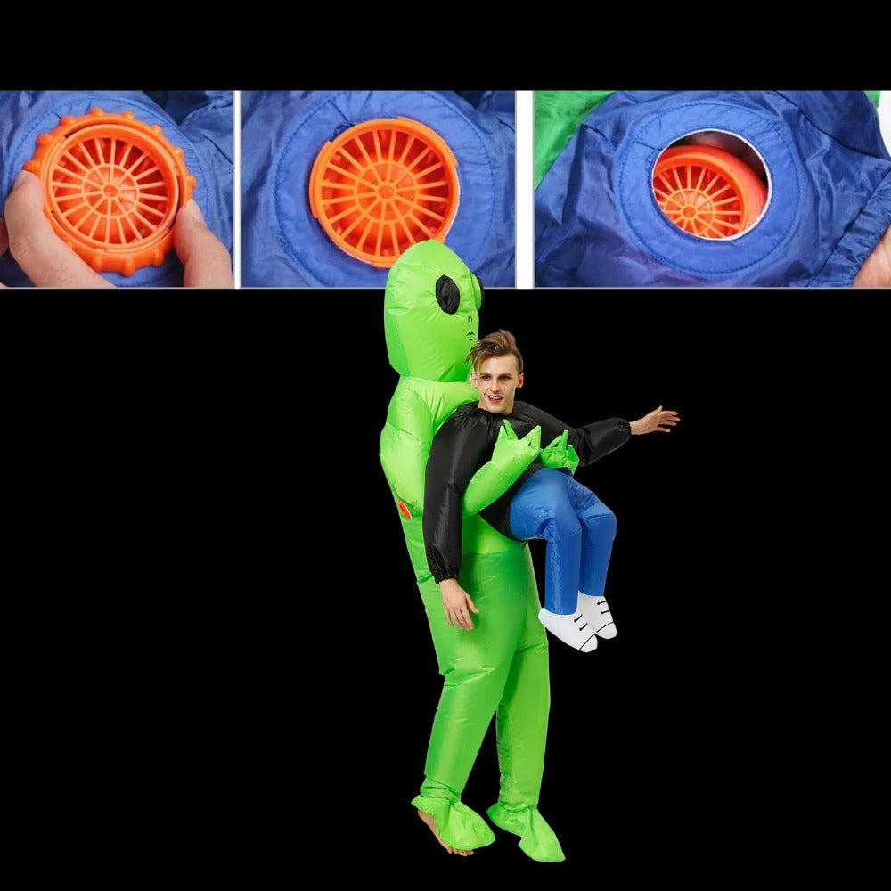 Funny Blow Up Alien Suit